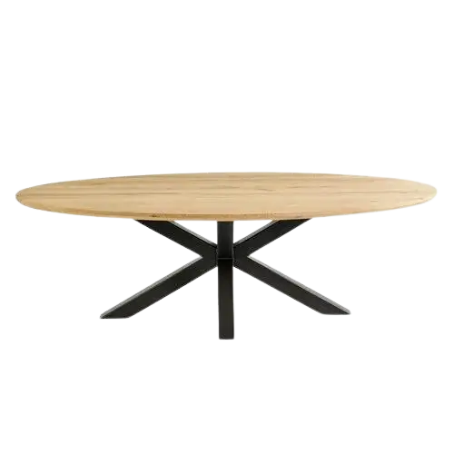 Half-ovale tafel